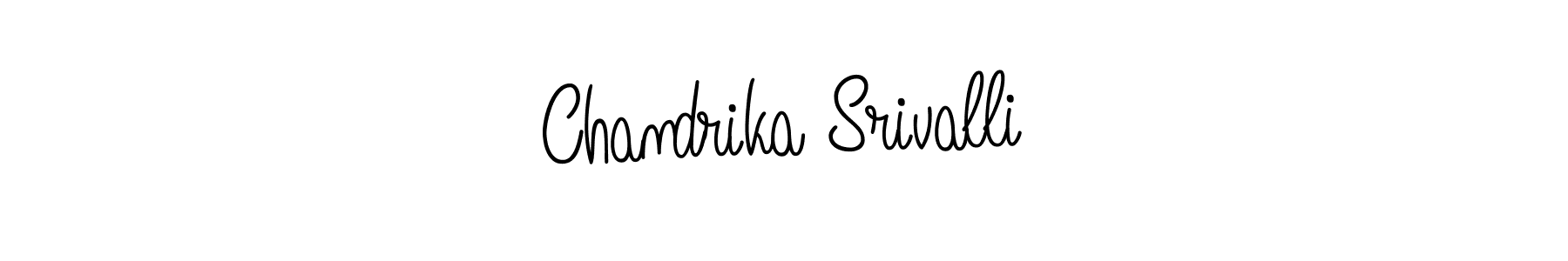Once you've used our free online signature maker to create your best signature Angelique-Rose-font-FFP style, it's time to enjoy all of the benefits that Chandrika Srivalli name signing documents. Chandrika Srivalli signature style 5 images and pictures png