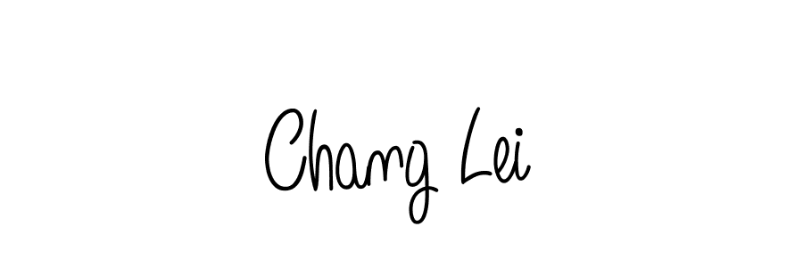 Chang Lei stylish signature style. Best Handwritten Sign (Angelique-Rose-font-FFP) for my name. Handwritten Signature Collection Ideas for my name Chang Lei. Chang Lei signature style 5 images and pictures png