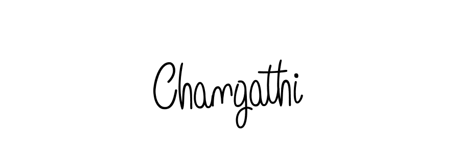 How to make Changathi signature? Angelique-Rose-font-FFP is a professional autograph style. Create handwritten signature for Changathi name. Changathi signature style 5 images and pictures png