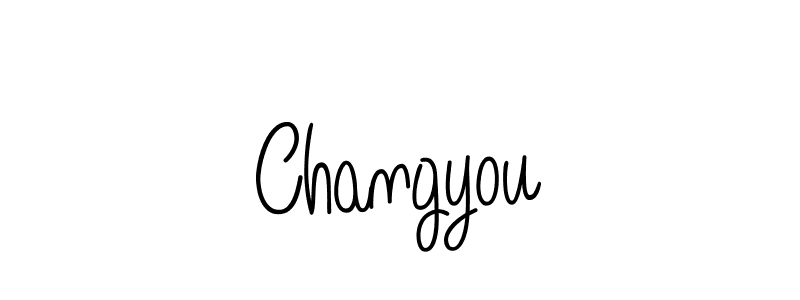 Use a signature maker to create a handwritten signature online. With this signature software, you can design (Angelique-Rose-font-FFP) your own signature for name Changyou. Changyou signature style 5 images and pictures png
