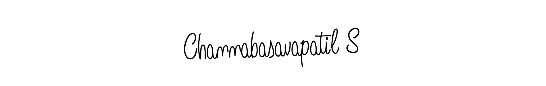 You should practise on your own different ways (Angelique-Rose-font-FFP) to write your name (Channabasavapatil S) in signature. don't let someone else do it for you. Channabasavapatil S signature style 5 images and pictures png