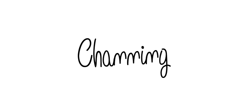 How to make Channing signature? Angelique-Rose-font-FFP is a professional autograph style. Create handwritten signature for Channing name. Channing signature style 5 images and pictures png