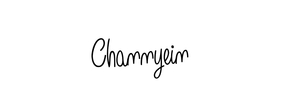 You should practise on your own different ways (Angelique-Rose-font-FFP) to write your name (Channyein) in signature. don't let someone else do it for you. Channyein signature style 5 images and pictures png