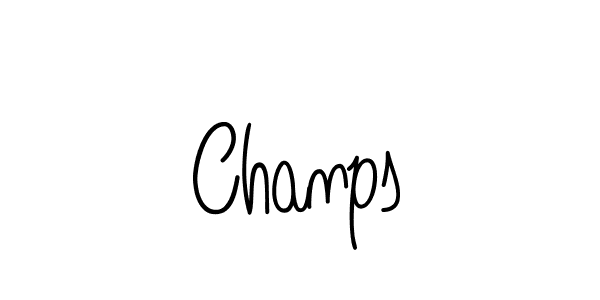 Angelique-Rose-font-FFP is a professional signature style that is perfect for those who want to add a touch of class to their signature. It is also a great choice for those who want to make their signature more unique. Get Chanps name to fancy signature for free. Chanps signature style 5 images and pictures png