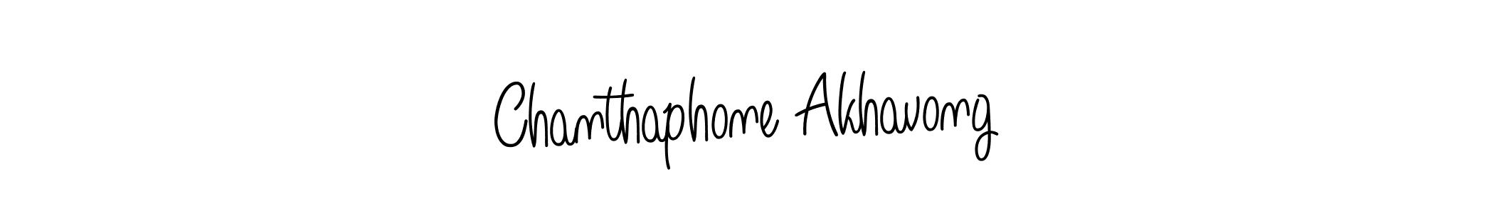 Also we have Chanthaphone Akhavong name is the best signature style. Create professional handwritten signature collection using Angelique-Rose-font-FFP autograph style. Chanthaphone Akhavong signature style 5 images and pictures png