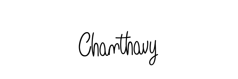 Chanthavy stylish signature style. Best Handwritten Sign (Angelique-Rose-font-FFP) for my name. Handwritten Signature Collection Ideas for my name Chanthavy. Chanthavy signature style 5 images and pictures png