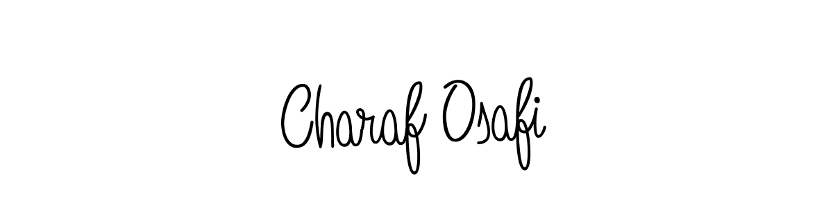 How to Draw Charaf Osafi signature style? Angelique-Rose-font-FFP is a latest design signature styles for name Charaf Osafi. Charaf Osafi signature style 5 images and pictures png