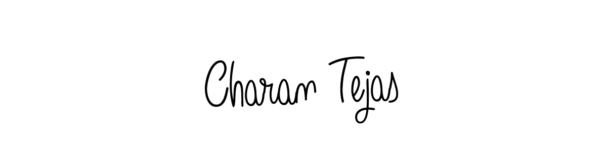 Charan Tejas stylish signature style. Best Handwritten Sign (Angelique-Rose-font-FFP) for my name. Handwritten Signature Collection Ideas for my name Charan Tejas. Charan Tejas signature style 5 images and pictures png