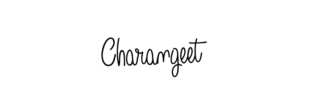 Make a beautiful signature design for name Charangeet. With this signature (Angelique-Rose-font-FFP) style, you can create a handwritten signature for free. Charangeet signature style 5 images and pictures png