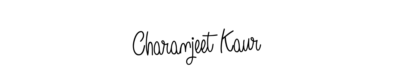 Angelique-Rose-font-FFP is a professional signature style that is perfect for those who want to add a touch of class to their signature. It is also a great choice for those who want to make their signature more unique. Get Charanjeet Kaur name to fancy signature for free. Charanjeet Kaur signature style 5 images and pictures png