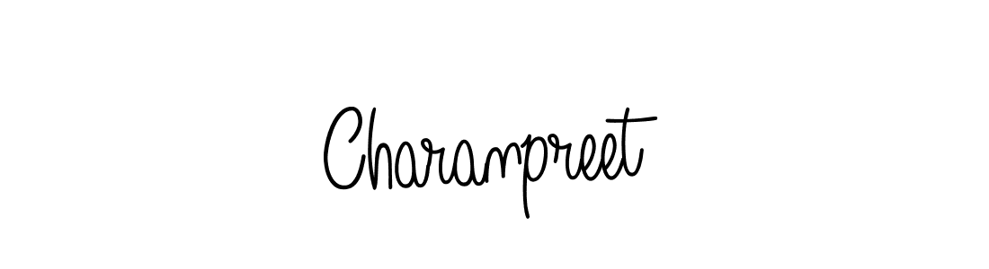 Make a beautiful signature design for name Charanpreet. Use this online signature maker to create a handwritten signature for free. Charanpreet signature style 5 images and pictures png