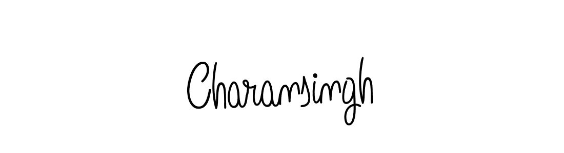 How to make Charansingh signature? Angelique-Rose-font-FFP is a professional autograph style. Create handwritten signature for Charansingh name. Charansingh signature style 5 images and pictures png