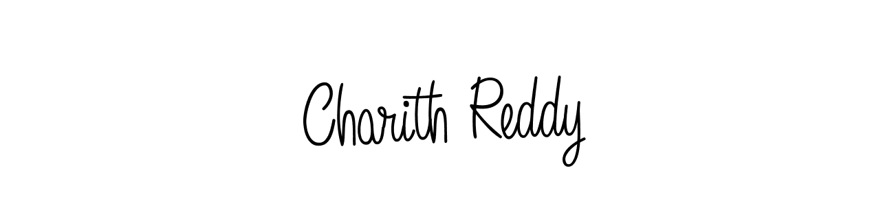 Create a beautiful signature design for name Charith Reddy. With this signature (Angelique-Rose-font-FFP) fonts, you can make a handwritten signature for free. Charith Reddy signature style 5 images and pictures png