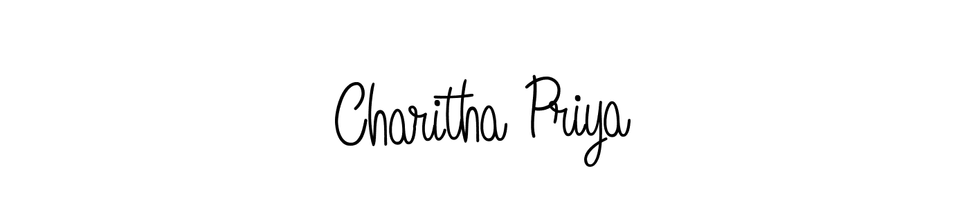 Similarly Angelique-Rose-font-FFP is the best handwritten signature design. Signature creator online .You can use it as an online autograph creator for name Charitha Priya. Charitha Priya signature style 5 images and pictures png