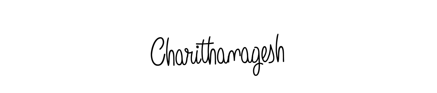 The best way (Angelique-Rose-font-FFP) to make a short signature is to pick only two or three words in your name. The name Charithanagesh include a total of six letters. For converting this name. Charithanagesh signature style 5 images and pictures png