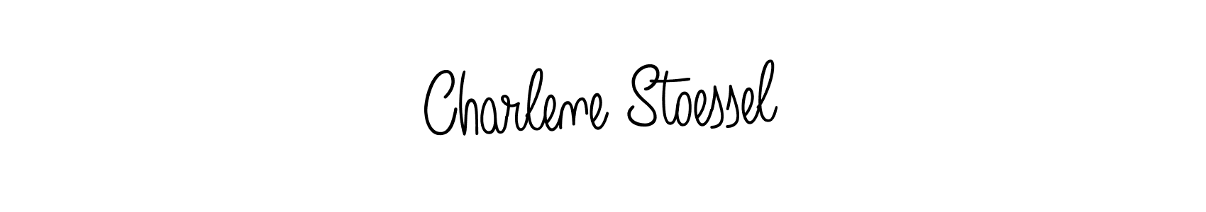 It looks lik you need a new signature style for name Charlene Stoessel. Design unique handwritten (Angelique-Rose-font-FFP) signature with our free signature maker in just a few clicks. Charlene Stoessel signature style 5 images and pictures png