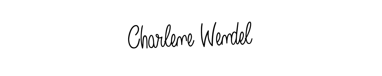 Also You can easily find your signature by using the search form. We will create Charlene Wendel name handwritten signature images for you free of cost using Angelique-Rose-font-FFP sign style. Charlene Wendel signature style 5 images and pictures png