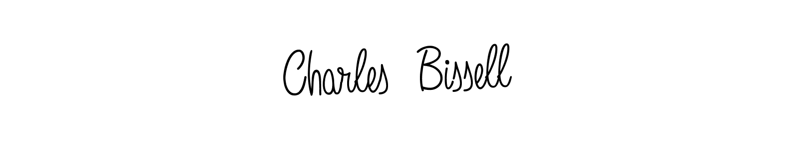 The best way (Angelique-Rose-font-FFP) to make a short signature is to pick only two or three words in your name. The name Charles  Bissell include a total of six letters. For converting this name. Charles  Bissell signature style 5 images and pictures png