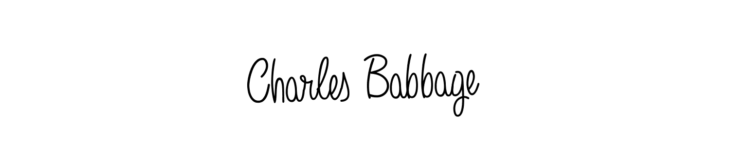 How to make Charles Babbage signature? Angelique-Rose-font-FFP is a professional autograph style. Create handwritten signature for Charles Babbage name. Charles Babbage signature style 5 images and pictures png