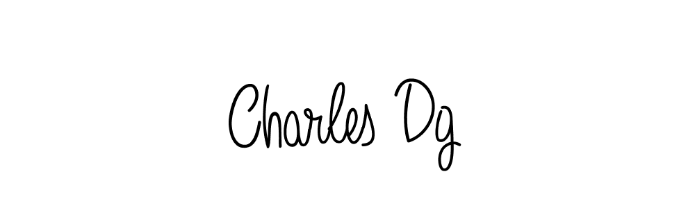 The best way (Angelique-Rose-font-FFP) to make a short signature is to pick only two or three words in your name. The name Charles Dg include a total of six letters. For converting this name. Charles Dg signature style 5 images and pictures png