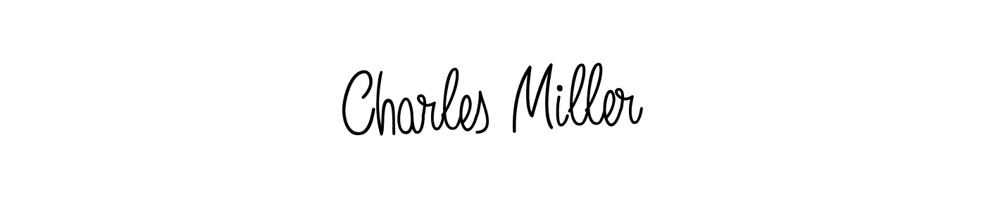 The best way (Angelique-Rose-font-FFP) to make a short signature is to pick only two or three words in your name. The name Charles Miller include a total of six letters. For converting this name. Charles Miller signature style 5 images and pictures png