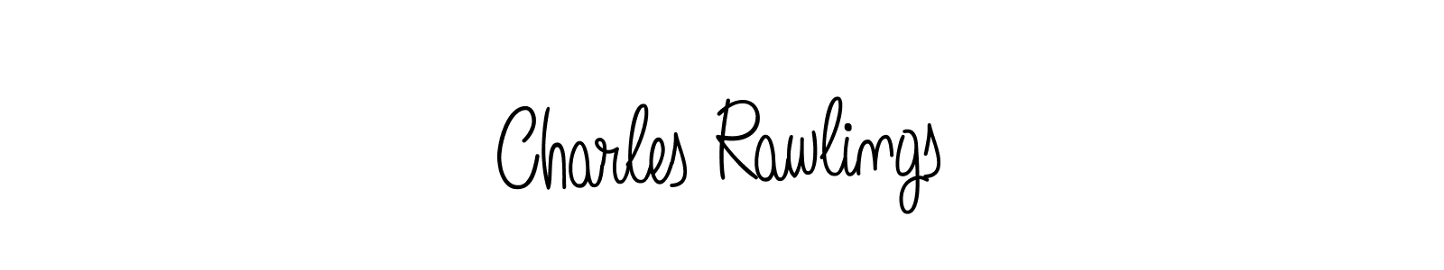 Charles Rawlings stylish signature style. Best Handwritten Sign (Angelique-Rose-font-FFP) for my name. Handwritten Signature Collection Ideas for my name Charles Rawlings. Charles Rawlings signature style 5 images and pictures png