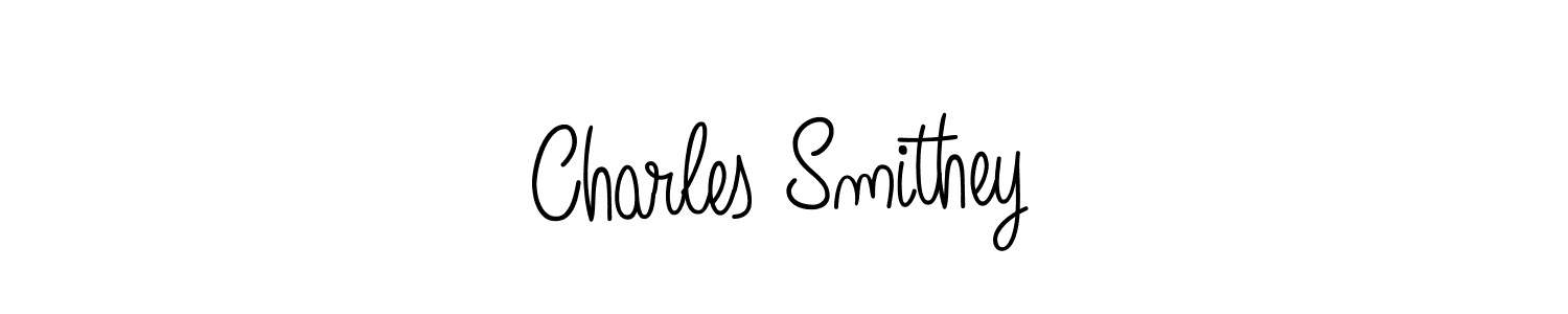 How to make Charles Smithey signature? Angelique-Rose-font-FFP is a professional autograph style. Create handwritten signature for Charles Smithey name. Charles Smithey signature style 5 images and pictures png