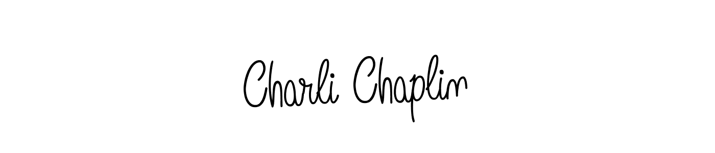 How to make Charli Chaplin signature? Angelique-Rose-font-FFP is a professional autograph style. Create handwritten signature for Charli Chaplin name. Charli Chaplin signature style 5 images and pictures png