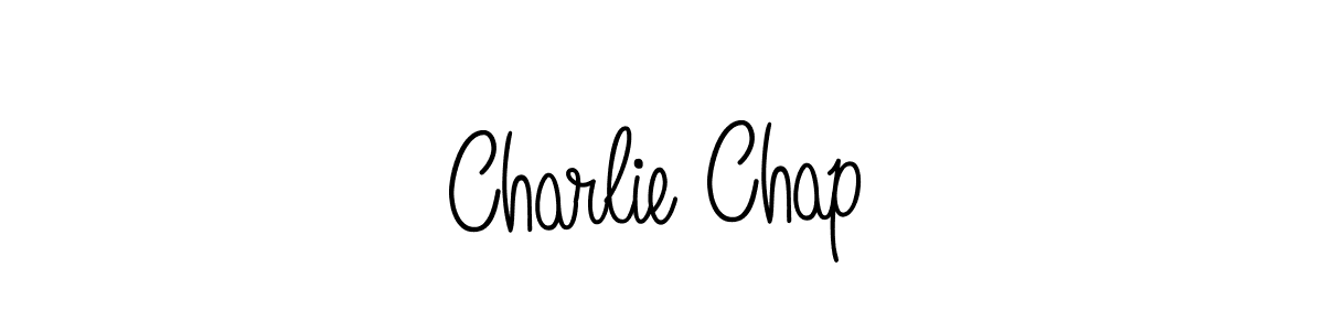 Make a beautiful signature design for name Charlie Chap. With this signature (Angelique-Rose-font-FFP) style, you can create a handwritten signature for free. Charlie Chap signature style 5 images and pictures png