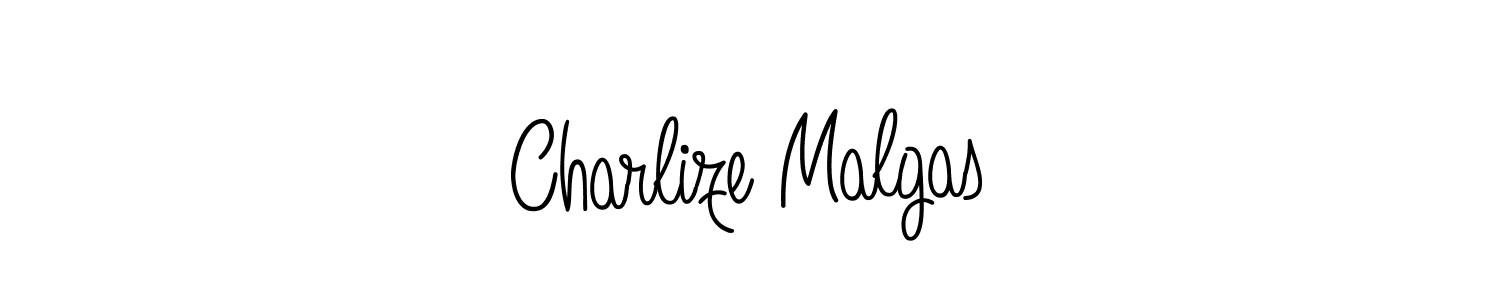 Design your own signature with our free online signature maker. With this signature software, you can create a handwritten (Angelique-Rose-font-FFP) signature for name Charlize Malgas. Charlize Malgas signature style 5 images and pictures png