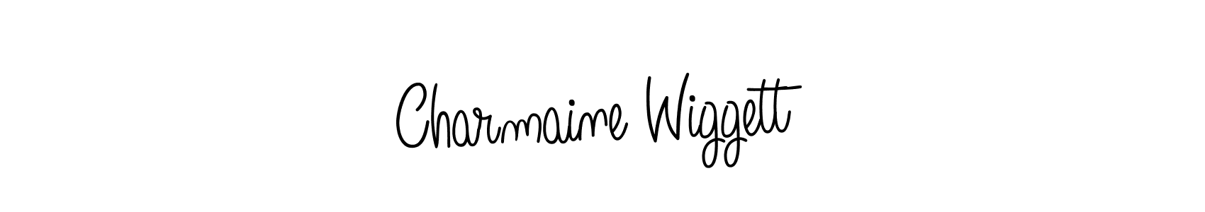 Make a beautiful signature design for name Charmaine Wiggett. Use this online signature maker to create a handwritten signature for free. Charmaine Wiggett signature style 5 images and pictures png