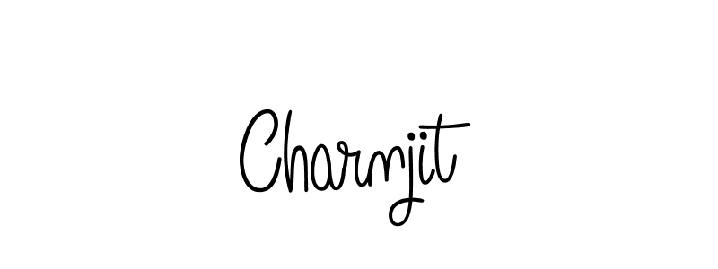 Create a beautiful signature design for name Charnjit. With this signature (Angelique-Rose-font-FFP) fonts, you can make a handwritten signature for free. Charnjit signature style 5 images and pictures png