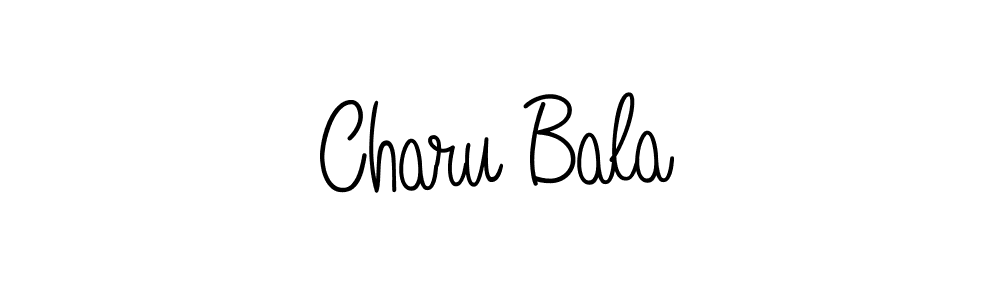 Make a beautiful signature design for name Charu Bala. Use this online signature maker to create a handwritten signature for free. Charu Bala signature style 5 images and pictures png