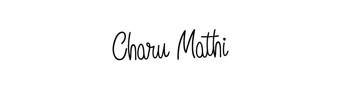 Make a beautiful signature design for name Charu Mathi. Use this online signature maker to create a handwritten signature for free. Charu Mathi signature style 5 images and pictures png