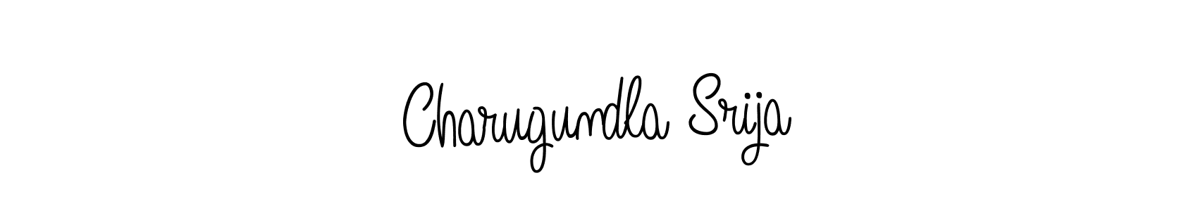 Angelique-Rose-font-FFP is a professional signature style that is perfect for those who want to add a touch of class to their signature. It is also a great choice for those who want to make their signature more unique. Get Charugundla Srija name to fancy signature for free. Charugundla Srija signature style 5 images and pictures png