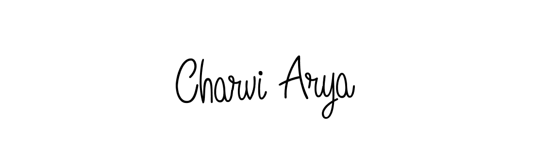 Make a beautiful signature design for name Charvi Arya. Use this online signature maker to create a handwritten signature for free. Charvi Arya signature style 5 images and pictures png