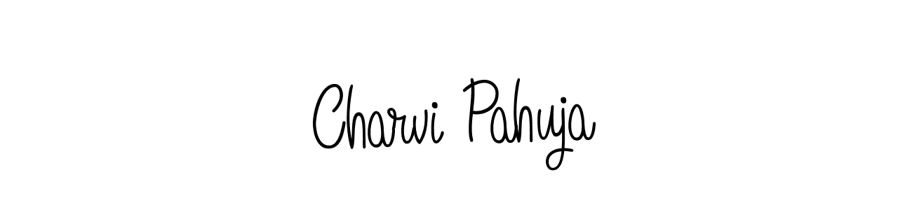 Also You can easily find your signature by using the search form. We will create Charvi Pahuja name handwritten signature images for you free of cost using Angelique-Rose-font-FFP sign style. Charvi Pahuja signature style 5 images and pictures png
