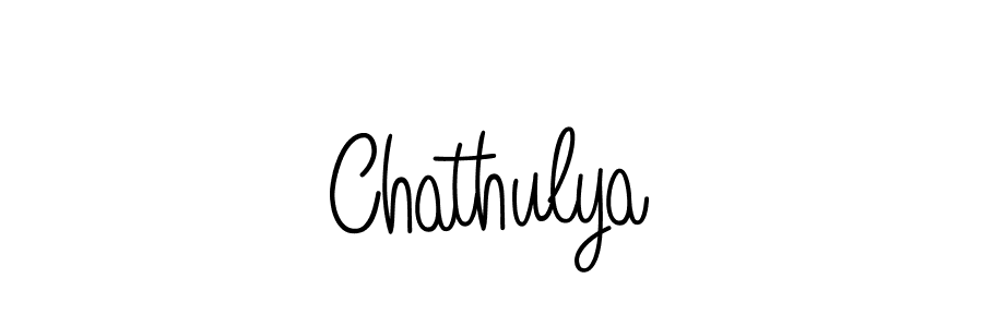 How to make Chathulya signature? Angelique-Rose-font-FFP is a professional autograph style. Create handwritten signature for Chathulya name. Chathulya signature style 5 images and pictures png