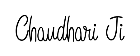 Express your personality with a custom Chaudhari Ji signature crafted with Angelique-Rose-font-FFP typography. Free transparent PNG download available. Chaudhari Ji signature style 5 images and pictures png