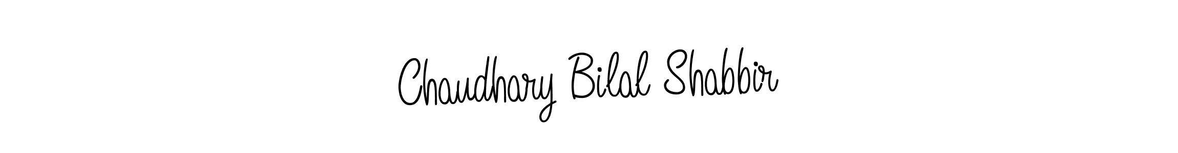 Make a beautiful signature design for name Chaudhary Bilal Shabbir. Use this online signature maker to create a handwritten signature for free. Chaudhary Bilal Shabbir signature style 5 images and pictures png
