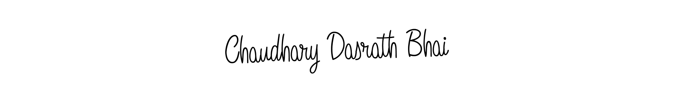 Create a beautiful signature design for name Chaudhary Dasrath Bhai. With this signature (Angelique-Rose-font-FFP) fonts, you can make a handwritten signature for free. Chaudhary Dasrath Bhai signature style 5 images and pictures png