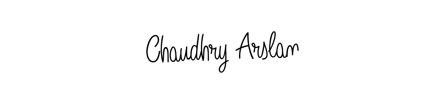 It looks lik you need a new signature style for name Chaudhry Arslan. Design unique handwritten (Angelique-Rose-font-FFP) signature with our free signature maker in just a few clicks. Chaudhry Arslan signature style 5 images and pictures png