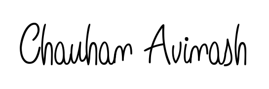 You can use this online signature creator to create a handwritten signature for the name Chauhan Avinash. This is the best online autograph maker. Chauhan Avinash signature style 5 images and pictures png
