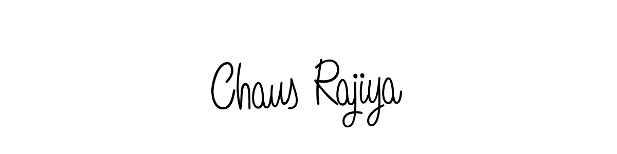 You should practise on your own different ways (Angelique-Rose-font-FFP) to write your name (Chaus Rajiya) in signature. don't let someone else do it for you. Chaus Rajiya signature style 5 images and pictures png