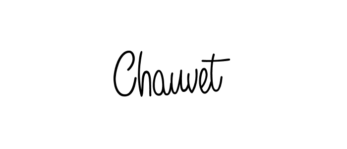 Design your own signature with our free online signature maker. With this signature software, you can create a handwritten (Angelique-Rose-font-FFP) signature for name Chauvet. Chauvet signature style 5 images and pictures png