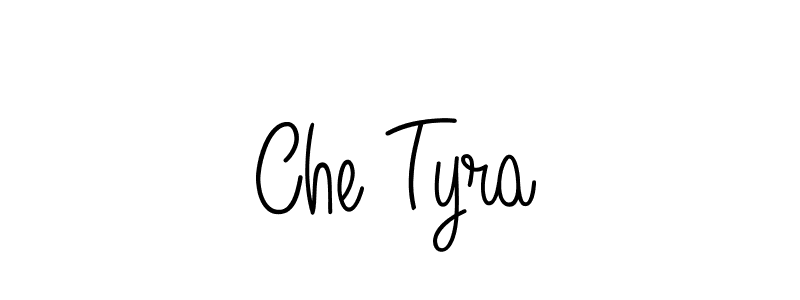 Che Tyra stylish signature style. Best Handwritten Sign (Angelique-Rose-font-FFP) for my name. Handwritten Signature Collection Ideas for my name Che Tyra. Che Tyra signature style 5 images and pictures png