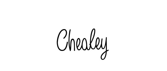 How to make Chealey signature? Angelique-Rose-font-FFP is a professional autograph style. Create handwritten signature for Chealey name. Chealey signature style 5 images and pictures png