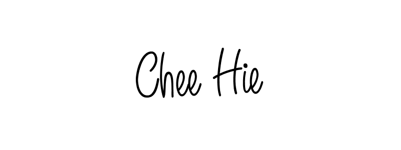 Make a beautiful signature design for name Chee Hie. Use this online signature maker to create a handwritten signature for free. Chee Hie signature style 5 images and pictures png