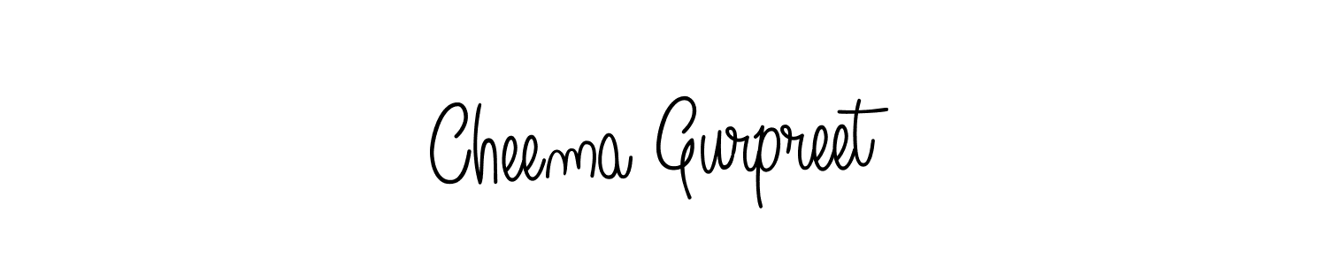 if you are searching for the best signature style for your name Cheema Gurpreet. so please give up your signature search. here we have designed multiple signature styles  using Angelique-Rose-font-FFP. Cheema Gurpreet signature style 5 images and pictures png