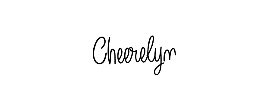 It looks lik you need a new signature style for name Cheerelyn. Design unique handwritten (Angelique-Rose-font-FFP) signature with our free signature maker in just a few clicks. Cheerelyn signature style 5 images and pictures png